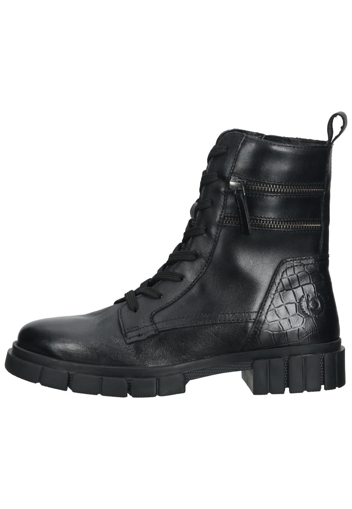 Stiefeletten Bugatti Stiefelette Nappaleder Schwarz