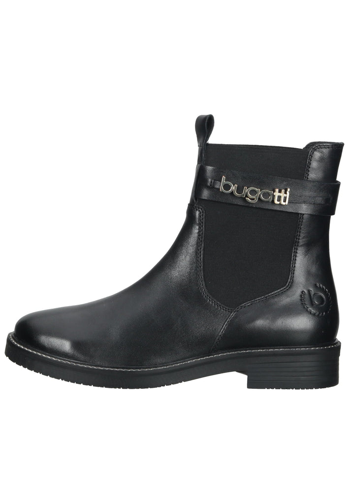 Stiefeletten Bugatti Stiefelette Nappaleder Schwarz