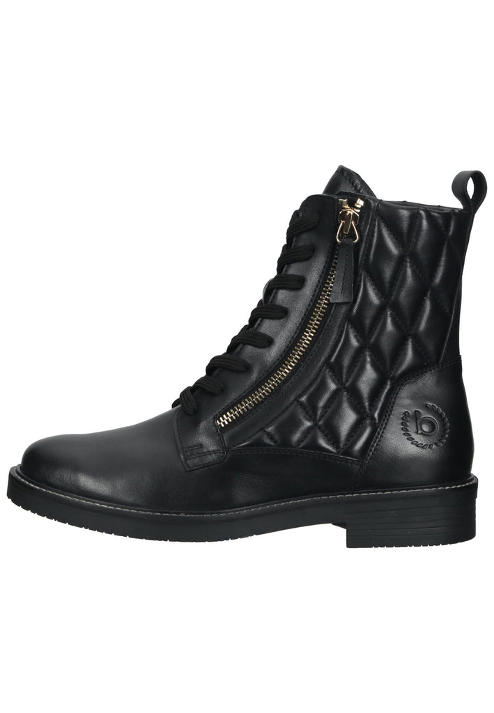 Stiefeletten Bugatti Stiefelette Nappaleder Schwarz
