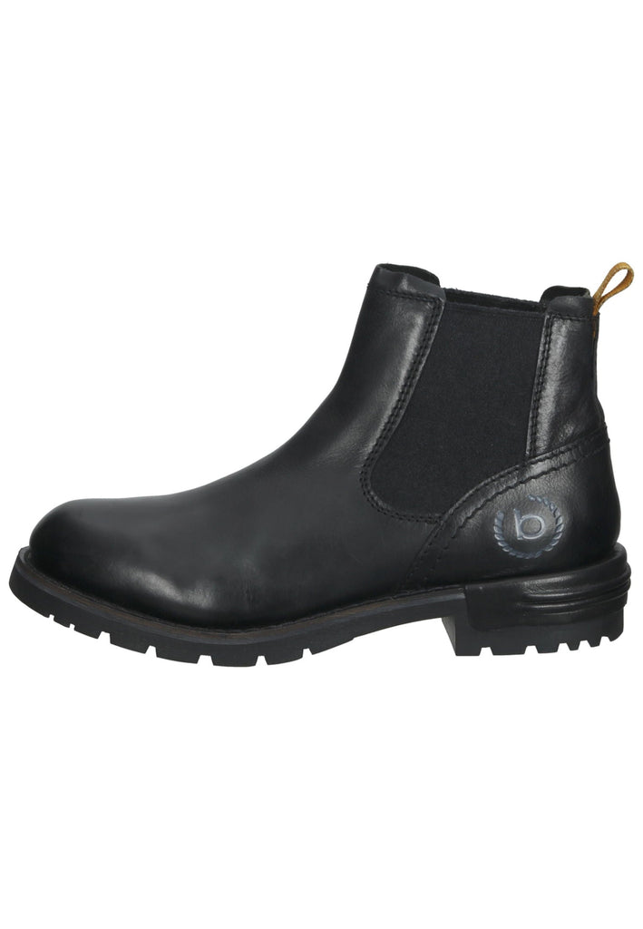 Stiefeletten Bugatti Stiefelette Nappaleder Schwarz