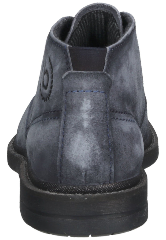 Stiefeletten Bugatti Stiefelette Veloursleder Blau