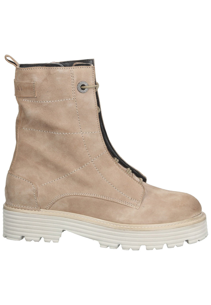 Stiefeletten Bugatti Stiefelette Veloursleder Hellgrau Warmfutter