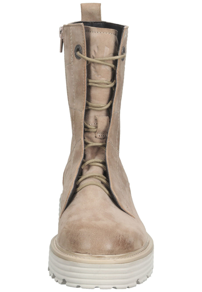 Stiefeletten Bugatti Stiefelette Veloursleder Hellgrau Warmfutter