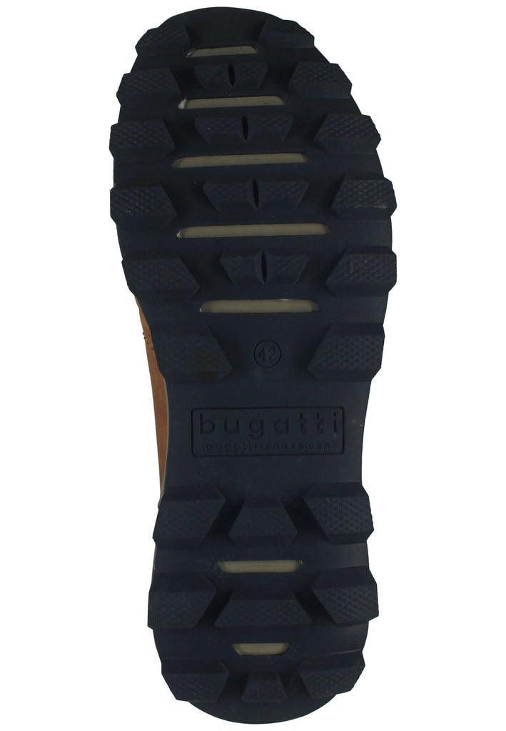 Bugatti Wanderschuhe Leder Cognac Warmfutter