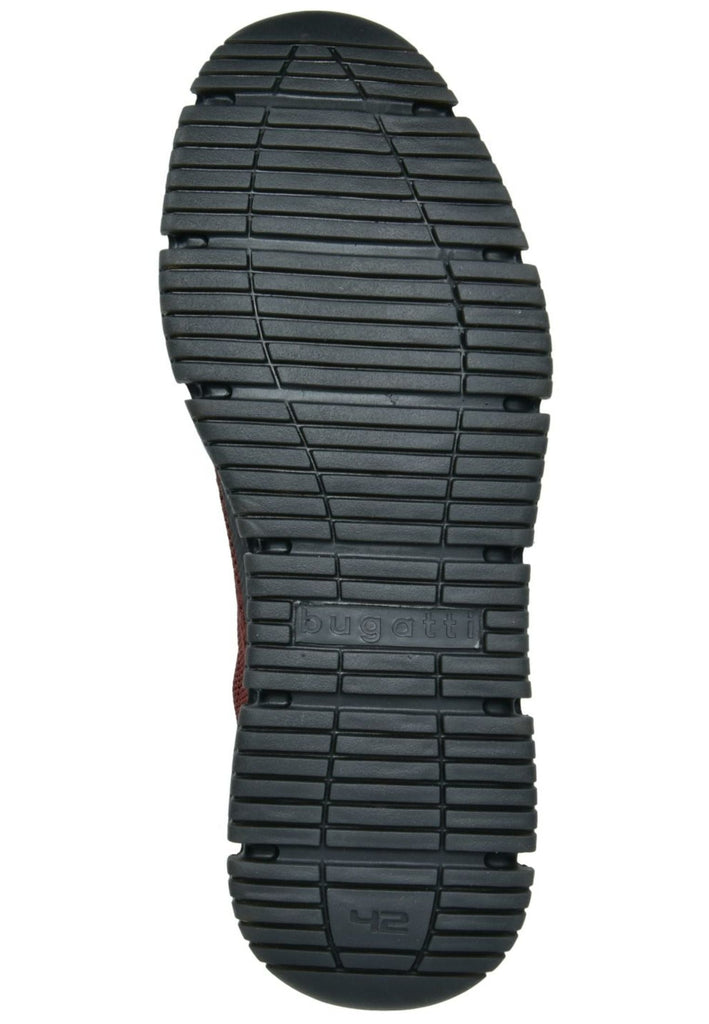 Bugatti Wanderschuhe Lederimitat/Textil Schwarz/Rot