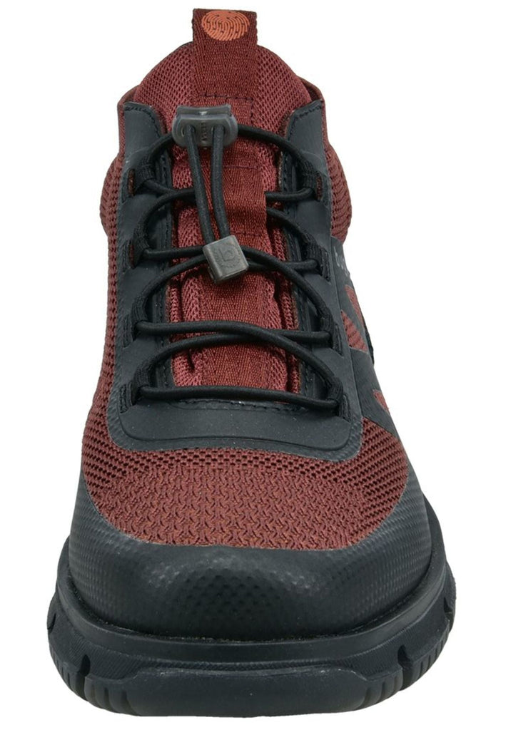 Bugatti Wanderschuhe Lederimitat/Textil Schwarz/Rot