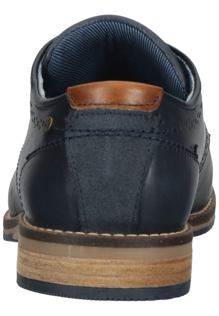 Bullboxer Businessschuhe Glattleder Blau