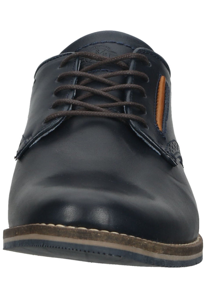 Bullboxer Businessschuhe Glattleder Blau