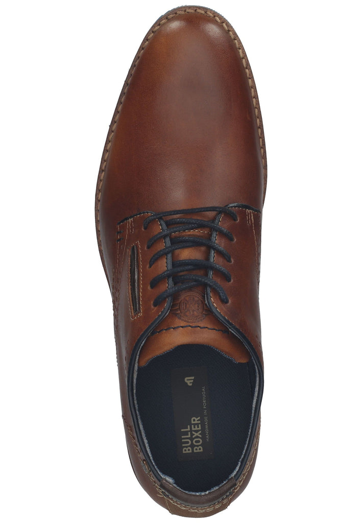 Bullboxer Businessschuhe Glattleder Cognac