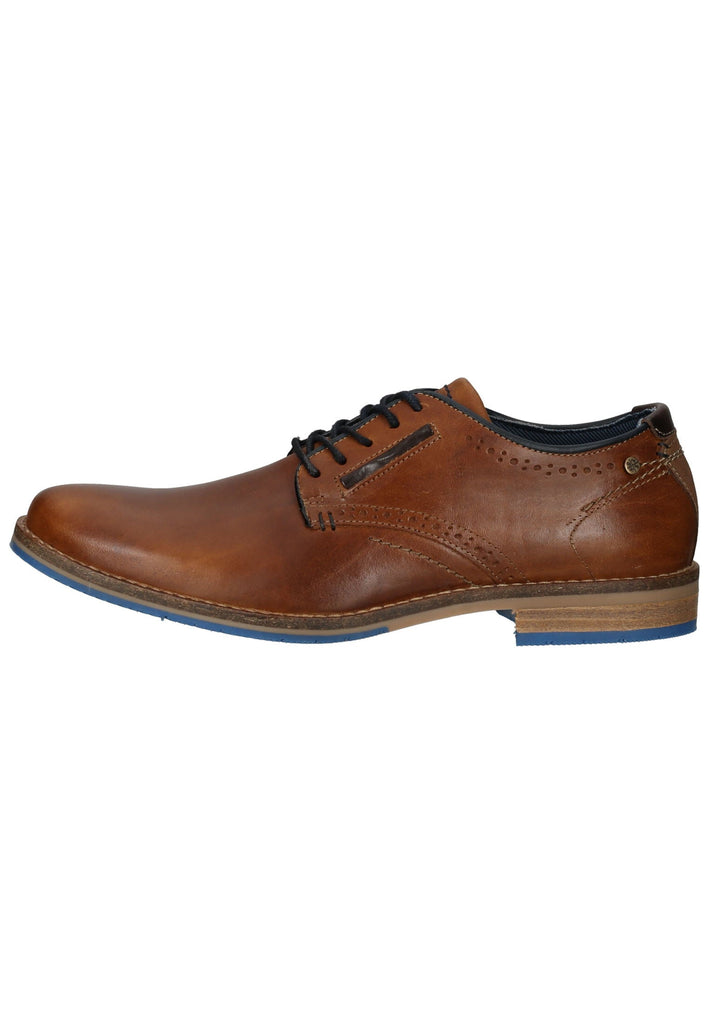 Bullboxer Businessschuhe Glattleder Cognac
