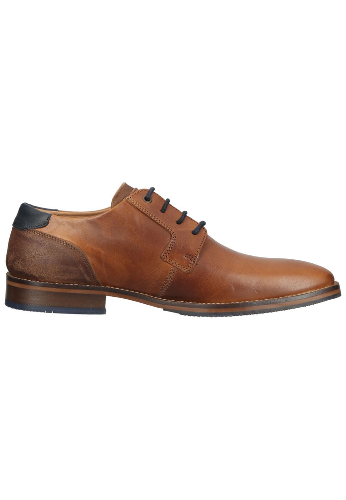 Bullboxer Businessschuhe Glattleder Cognac