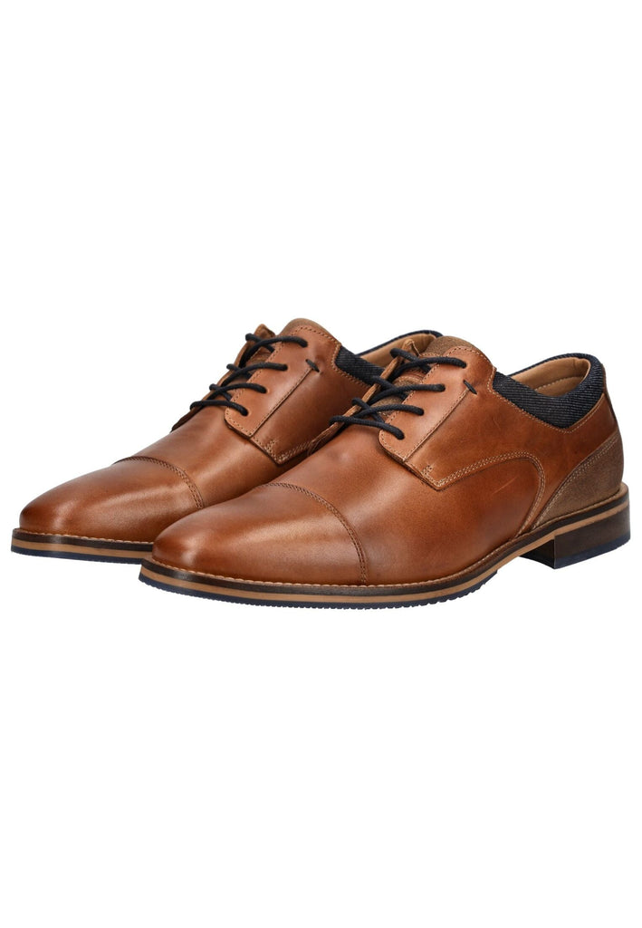 Bullboxer Businessschuhe Leder Cognac