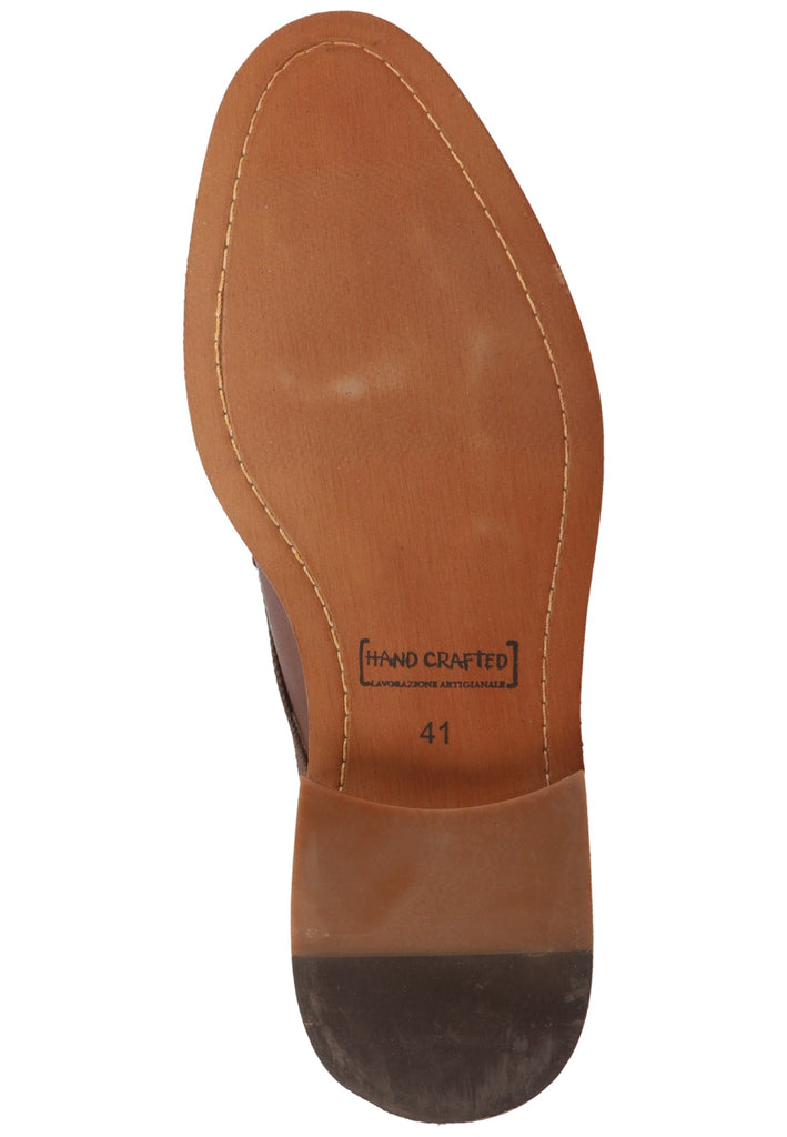 Bullboxer Businessschuhe Leder/Textil Braun