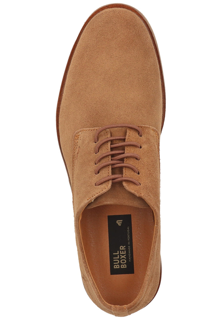 Bullboxer Businessschuhe Veloursleder Cognac