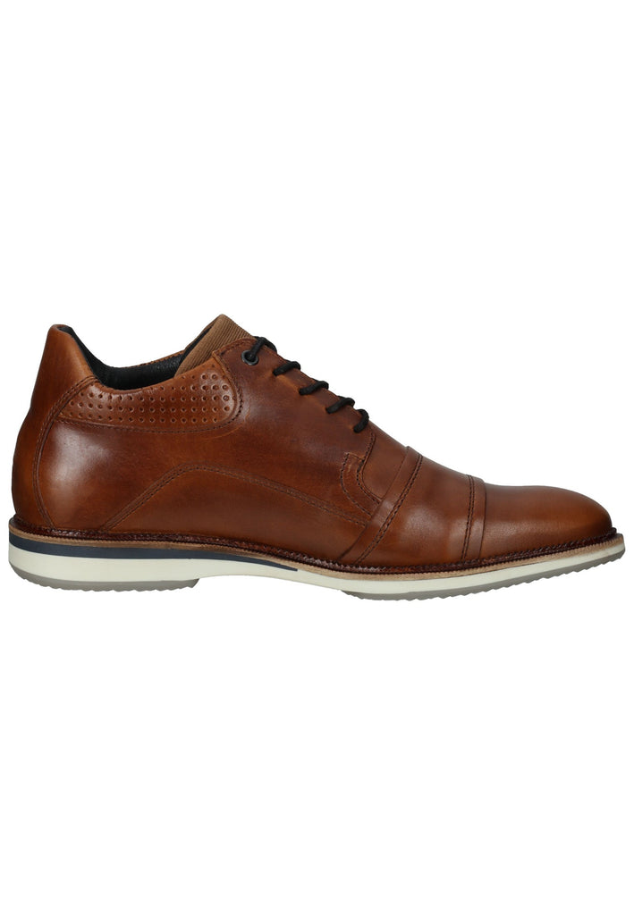 Bullboxer Halbschuhe Leder Cognac
