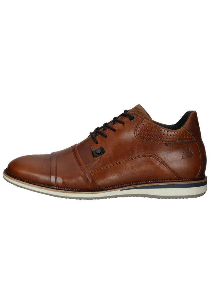 Bullboxer Halbschuhe Leder Cognac