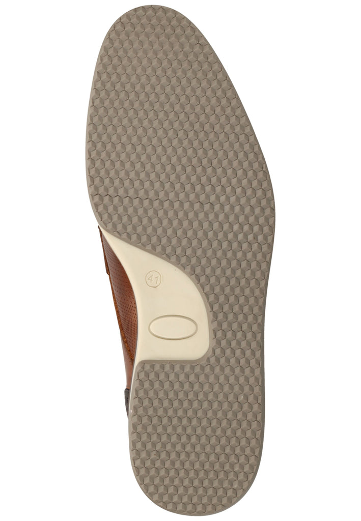 Bullboxer Halbschuhe Leder Cognac