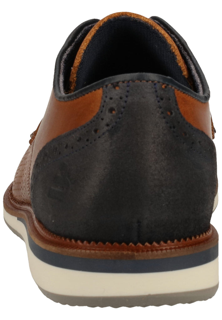 Bullboxer Halbschuhe Leder Cognac