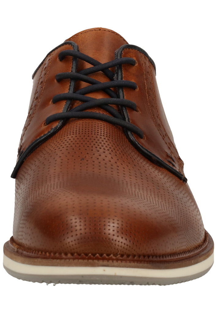 Bullboxer Halbschuhe Leder Cognac