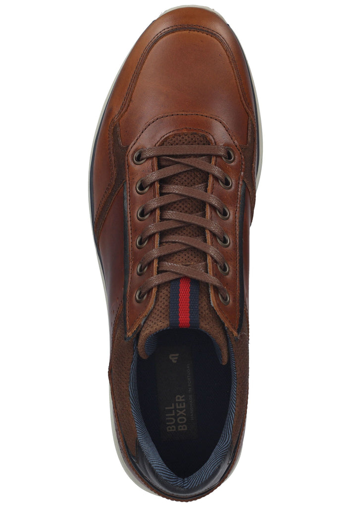 Bullboxer Halbschuhe Leder Cognac