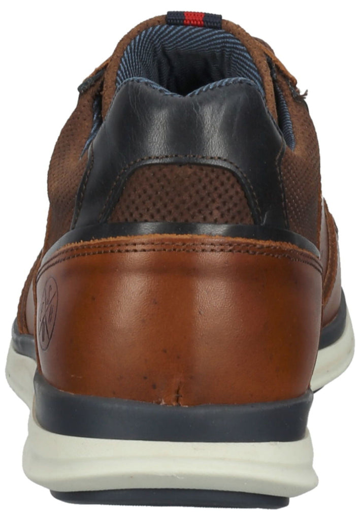 Bullboxer Halbschuhe Leder Cognac