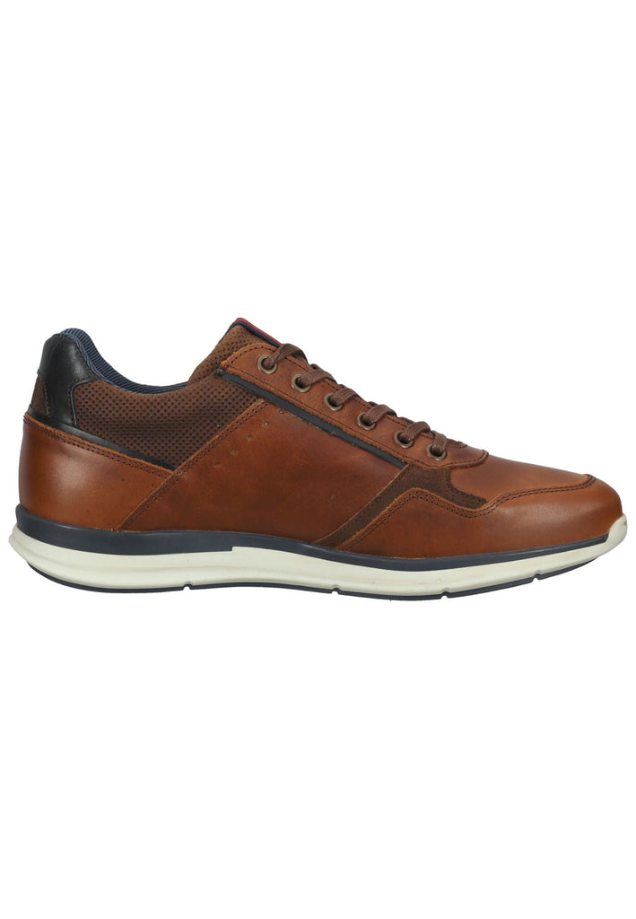 Bullboxer Halbschuhe Leder Cognac