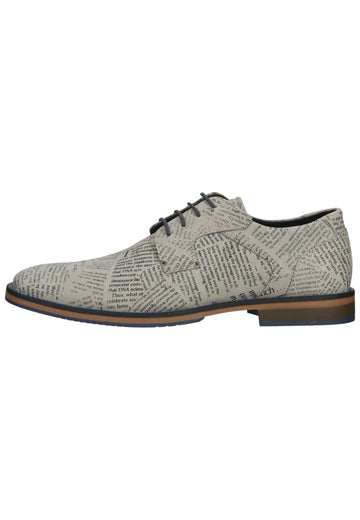 Bullboxer Halbschuhe Leder Grau