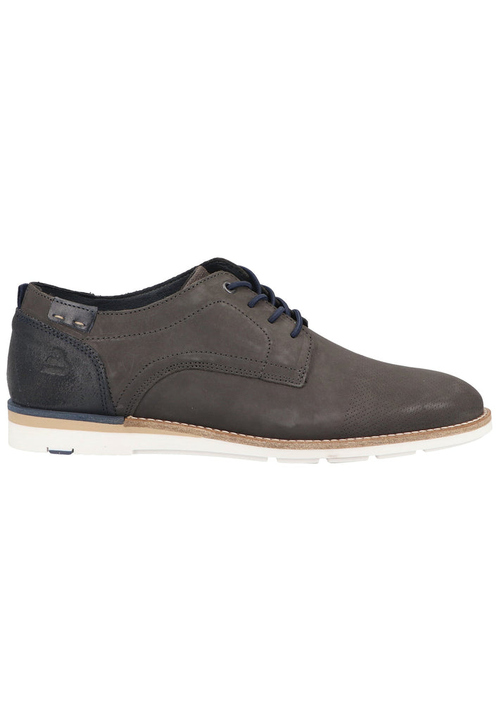 Bullboxer Halbschuhe Leder Grau