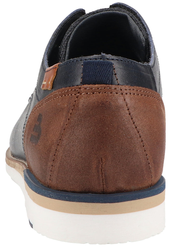 Bullboxer Halbschuhe Leder Mittelblau