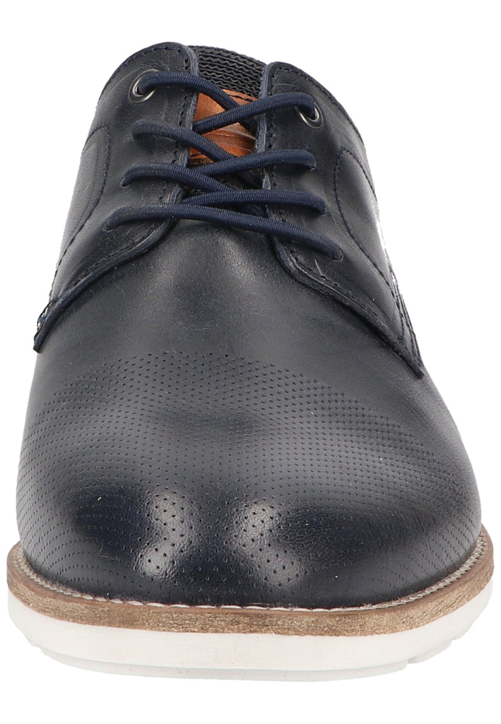 Bullboxer Halbschuhe Leder Mittelblau