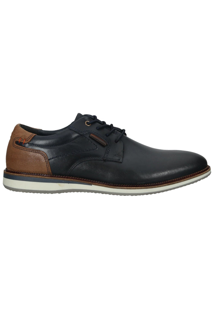 Bullboxer Halbschuhe Leder Navy
