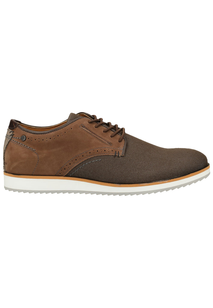 Bullboxer Halbschuhe Leder/Textil Brown