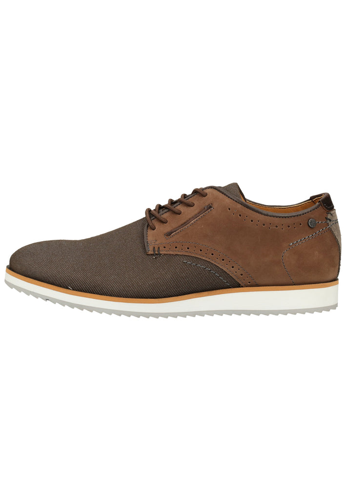 Bullboxer Halbschuhe Leder/Textil Brown