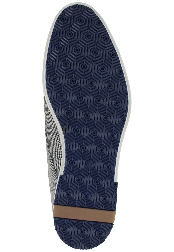 Bullboxer Halbschuhe Leder/Textil Grau