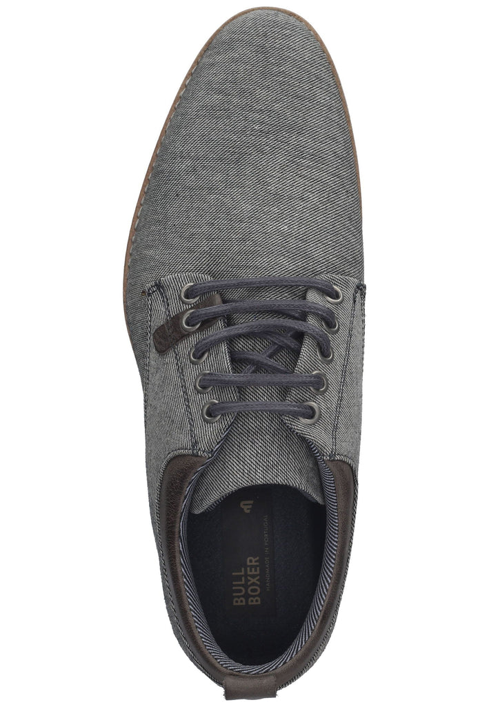 Bullboxer Halbschuhe Leder/Textil Grau