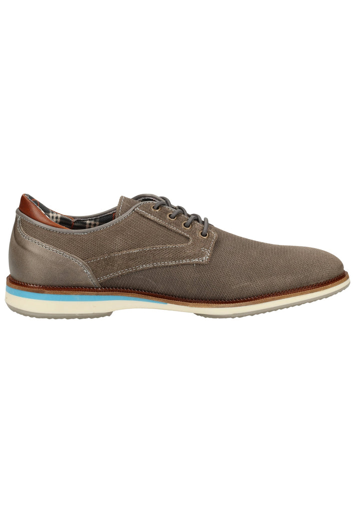 Bullboxer Halbschuhe Leder/Textil Grey