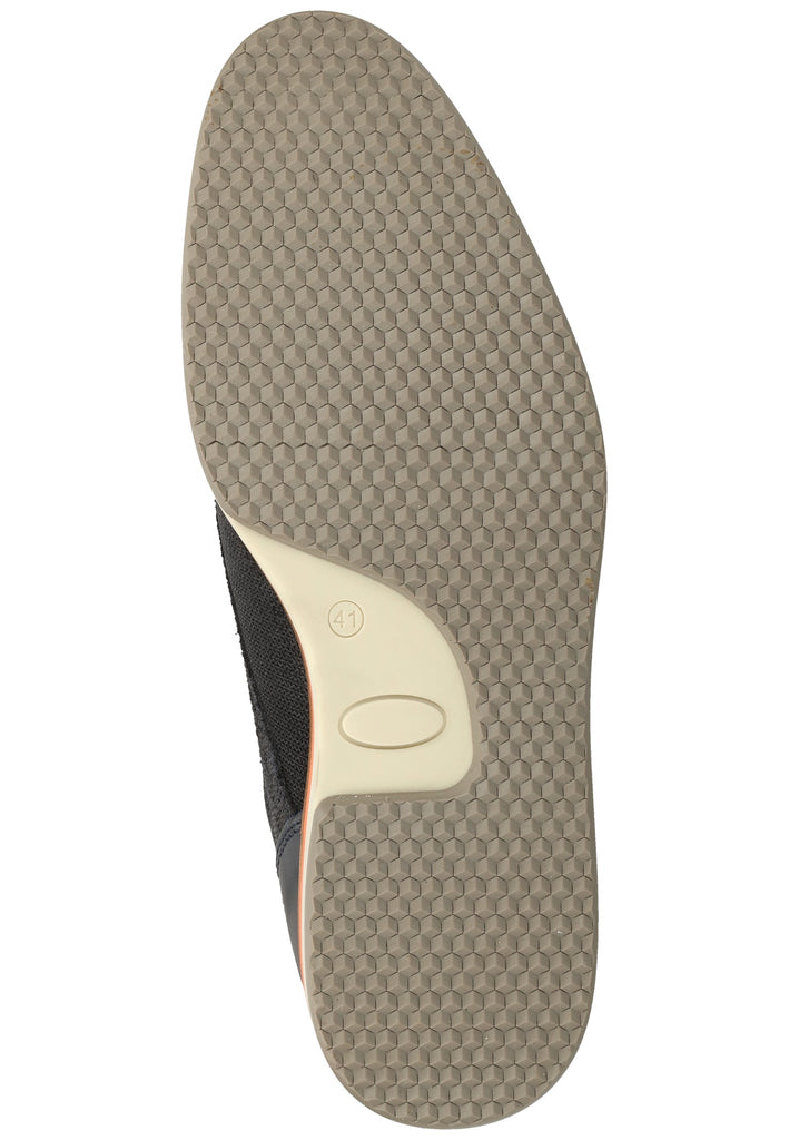 Bullboxer Halbschuhe Leder/Textil Navy