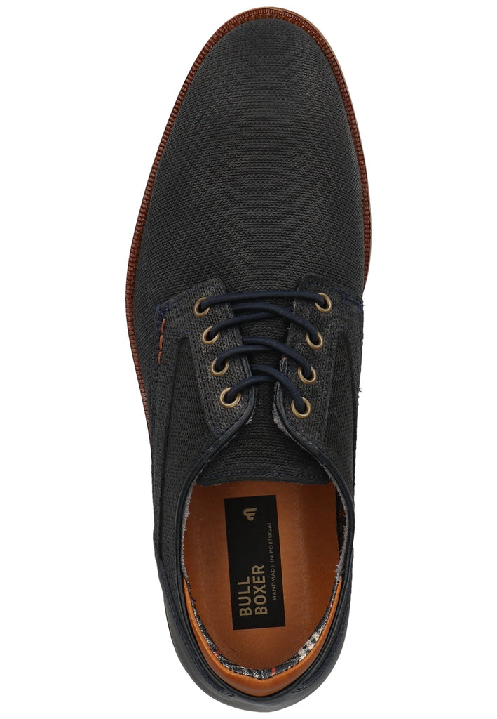 Bullboxer Halbschuhe Leder/Textil Navy