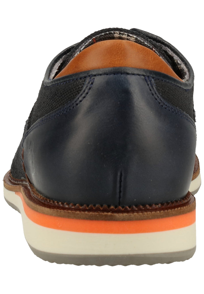 Bullboxer Halbschuhe Leder/Textil Navy