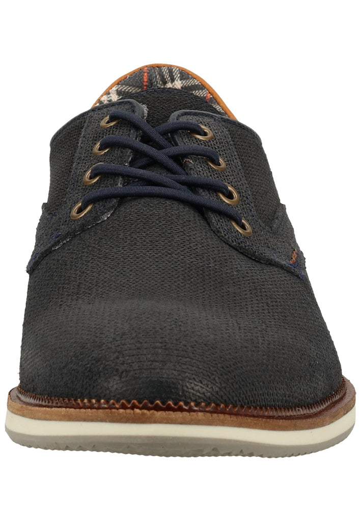 Bullboxer Halbschuhe Leder/Textil Navy