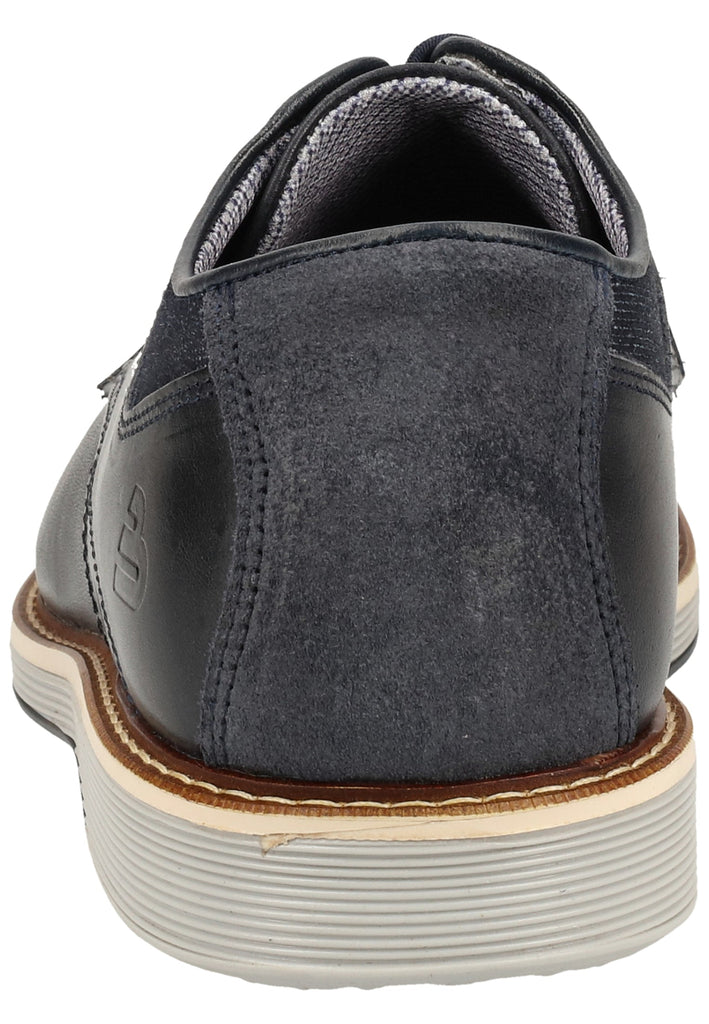 Bullboxer Halbschuhe Leder/Textil Navy