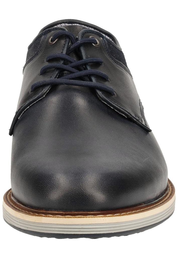 Bullboxer Halbschuhe Leder/Textil Navy