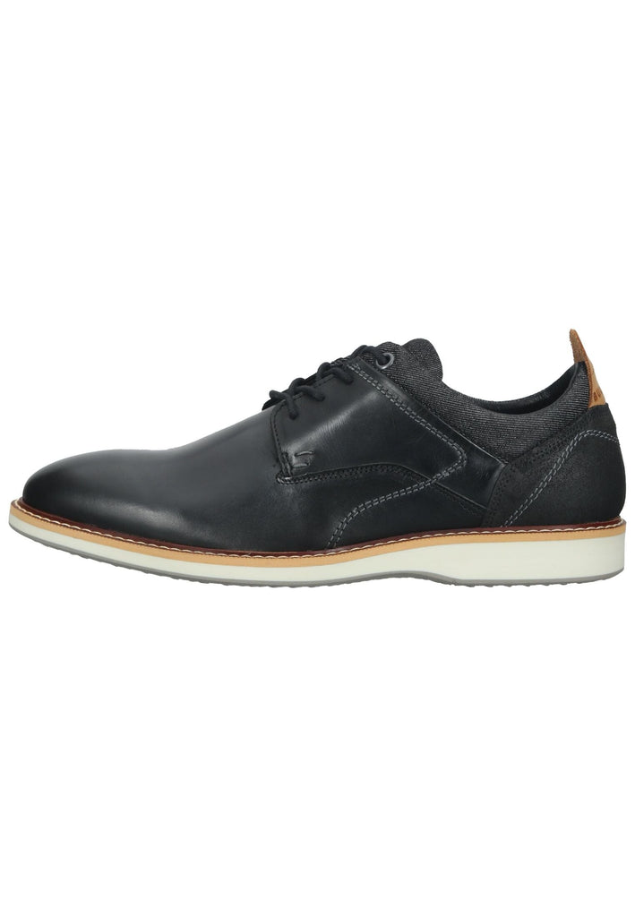 Bullboxer Halbschuhe Leder/Textil Schwarz