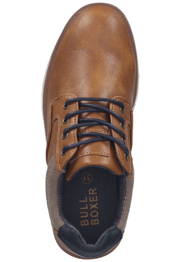 Bullboxer Halbschuhe Lederimitat Braun