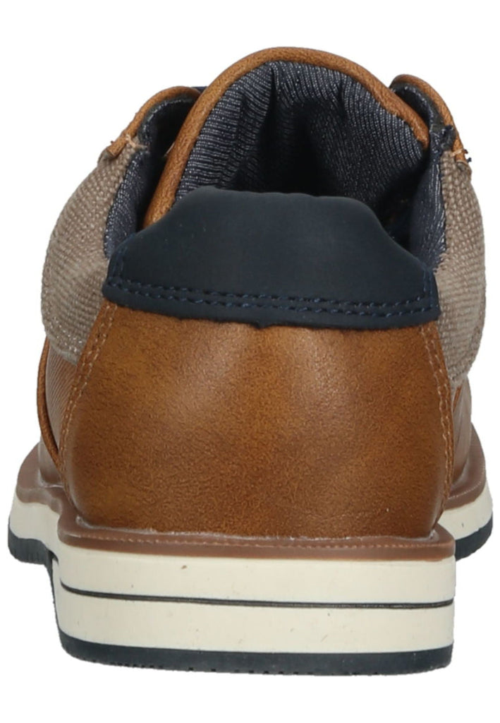 Bullboxer Halbschuhe Lederimitat Braun