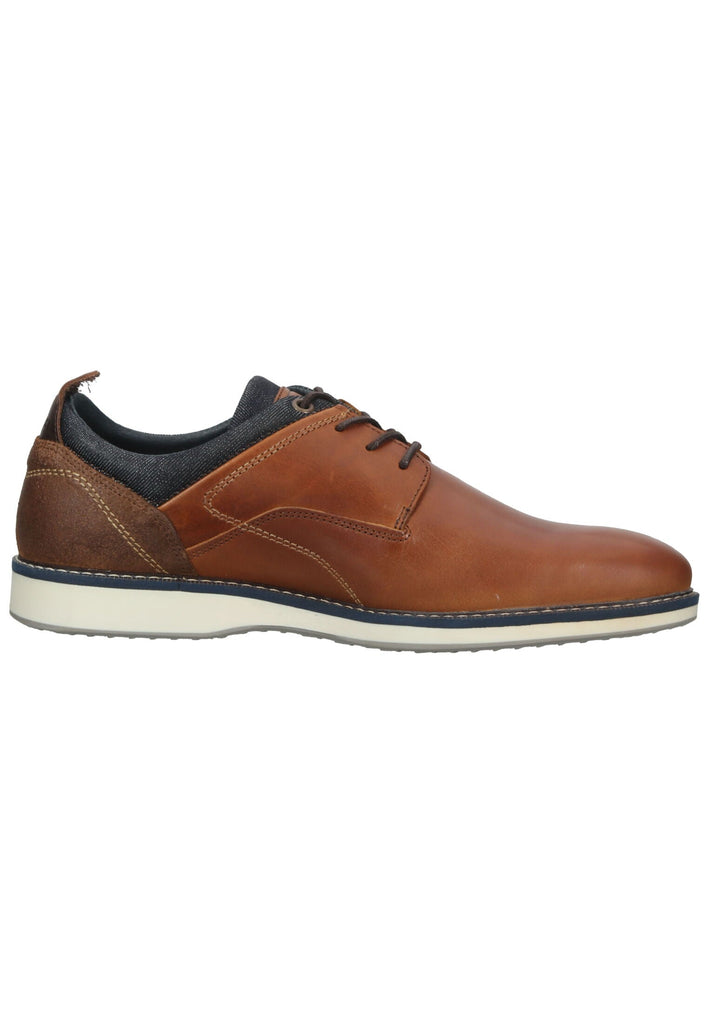 Bullboxer Halbschuhe Textil Cognac
