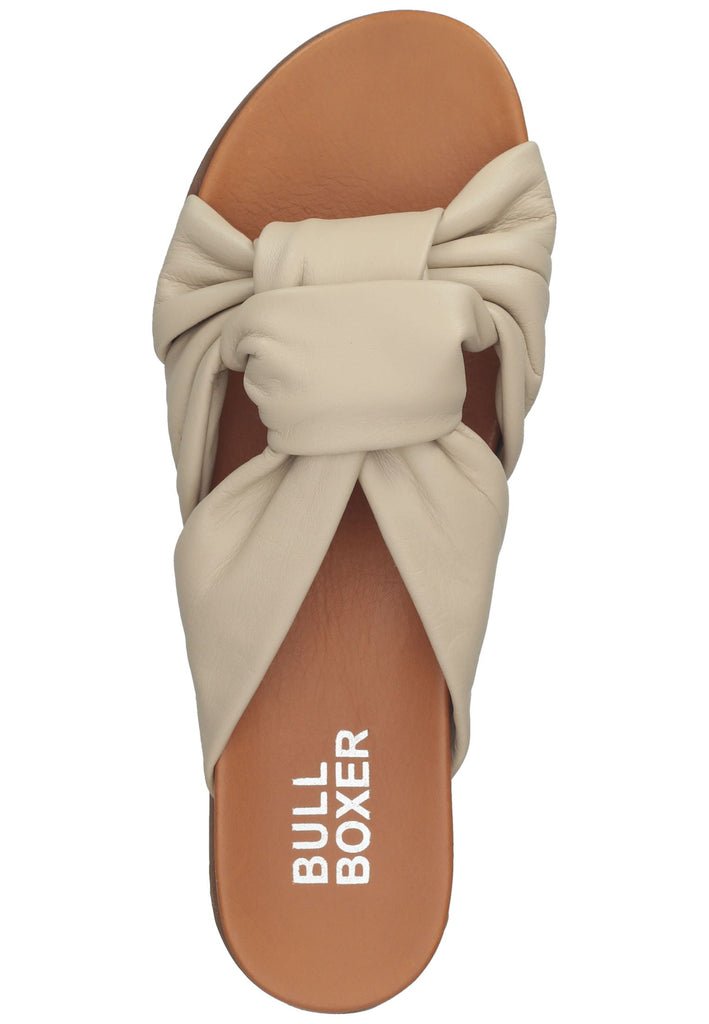 Bullboxer Pantoletten Leder Beige