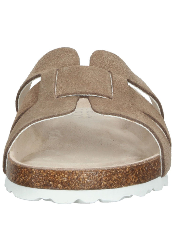 Bullboxer Pantoletten Leder Hellbraun