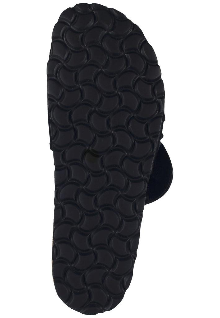 Bullboxer Pantoletten Leder Schwarz