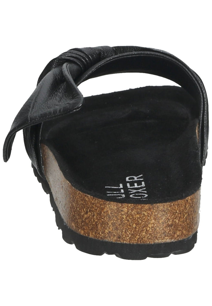Bullboxer Pantoletten Leder Schwarz